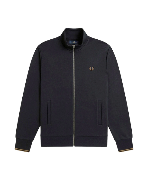 Zip Through Sweatshirt - Black