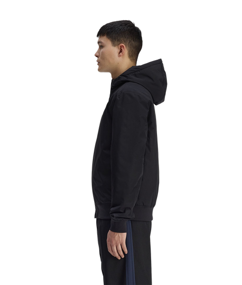 Hooded Brentham Jacket - Black