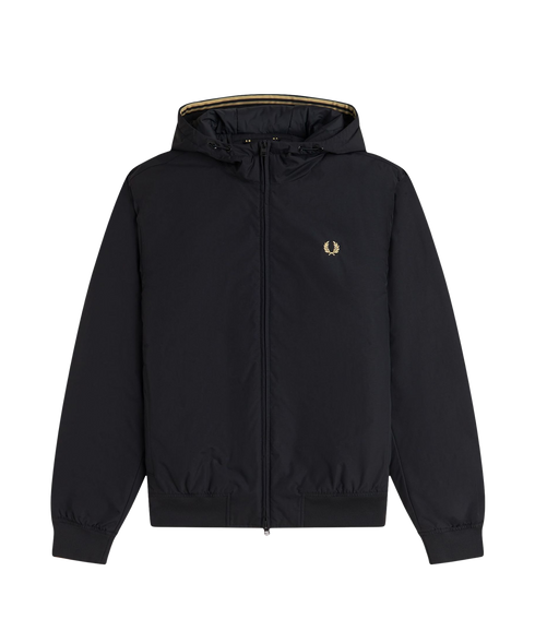 Hooded Brentham Jacket - Black