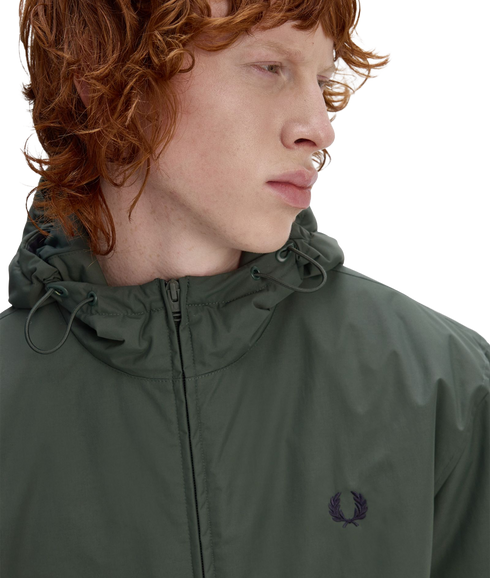 Hooded Brentham Jacket - Court Green