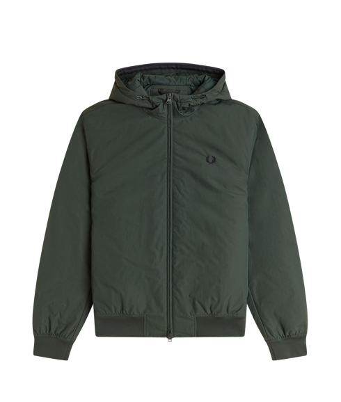 Hooded Brentham Jacket - Court Green