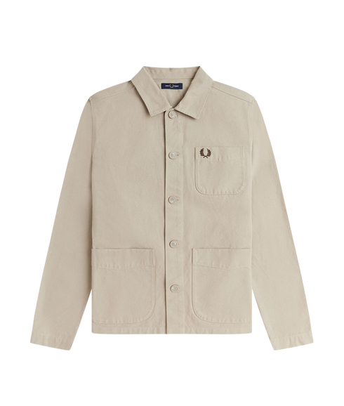 Canvas Overshirt - Warm Oat