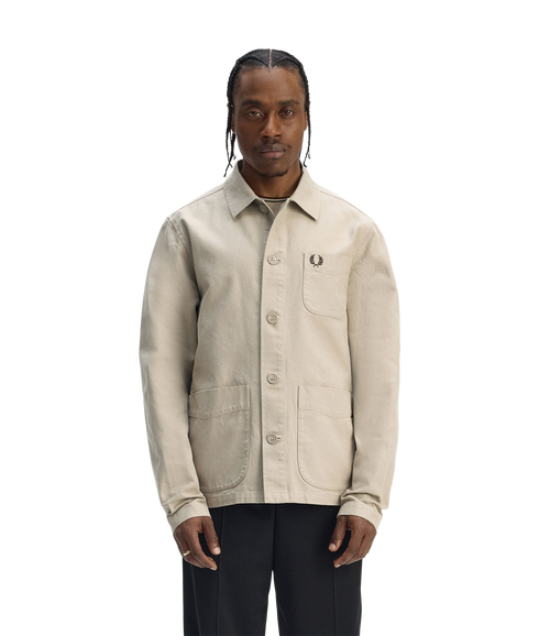 Canvas Overshirt - Warm Oat