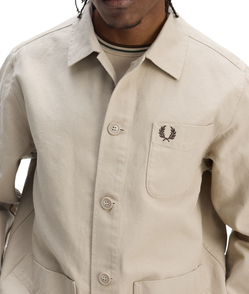 Canvas Overshirt - Warm Oat