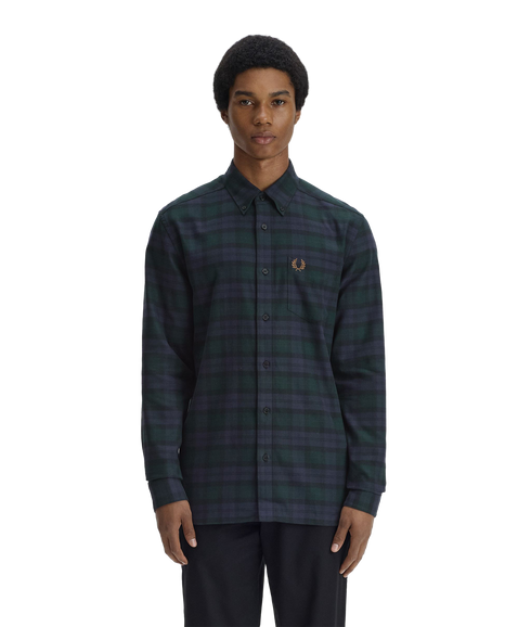 Blackwatch Tartan Brushed Twil - Blackwatch Tartan