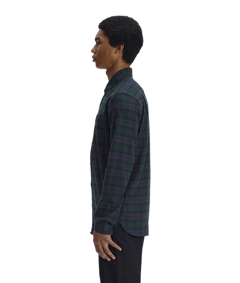 Blackwatch Tartan Brushed Twil - Blackwatch Tartan