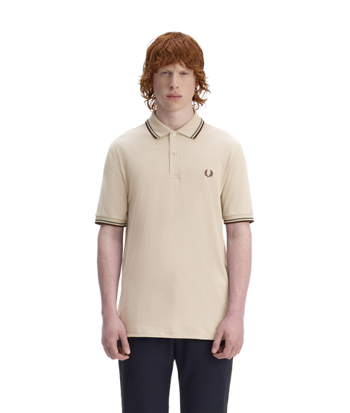 Twin Tipped Fred Perry Shirt - Wrmot/Crtgr/Btob