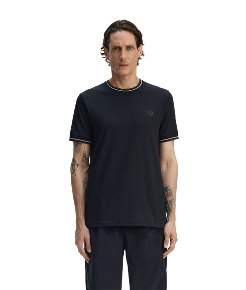 Twin Tipped T-Shirt - Navy/Woat/Bntob