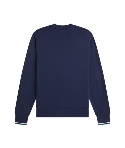 Crew Neck Sweatshirt - Tnsbl/Snwht/Dpmt