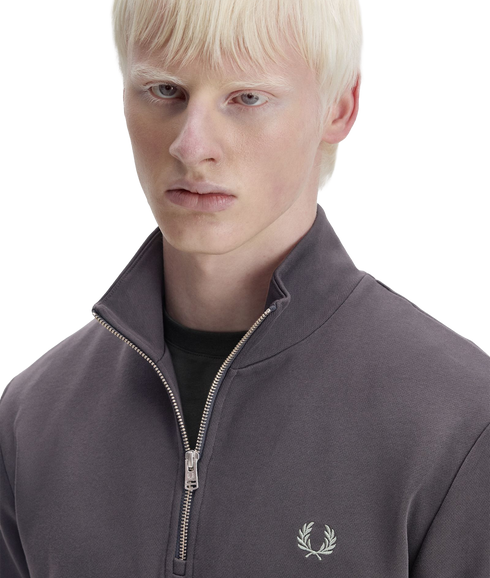 Half Zip Sweatshirt - Ancgy/Ec/Sgrs