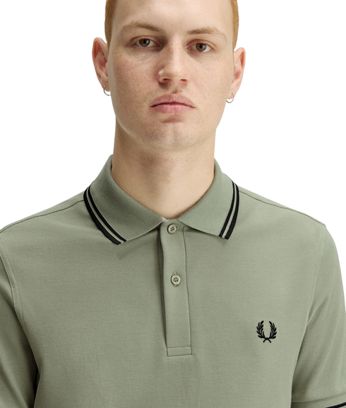Twin Tipped Shirt - Seagrass/Black