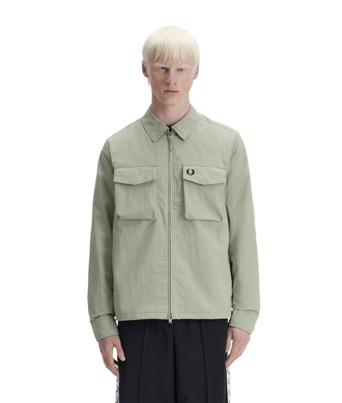 Ripstop Pocket Overshirt - Seagrass