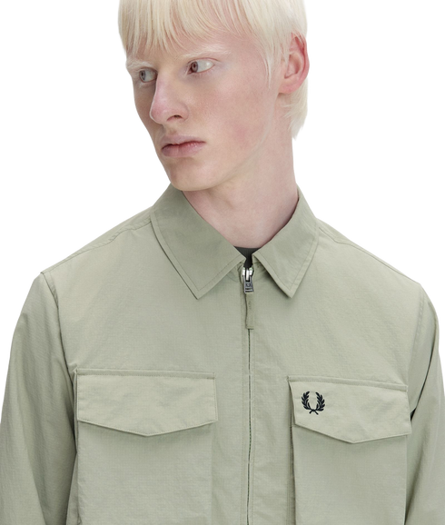 Ripstop Pocket Overshirt - Seagrass