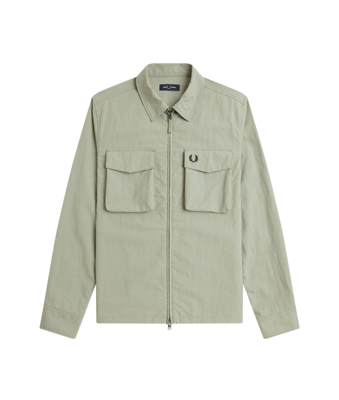 Ripstop Pocket Overshirt - Seagrass