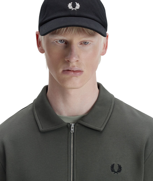 Pique Classic Cap - Black/White