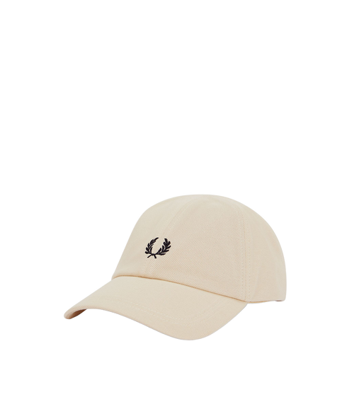 Pique Classic Cap - Oatmeal/Black