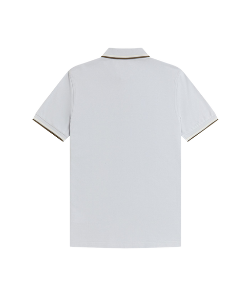 The Twin Tipped Fred Perry Shirt - Dusky Blue