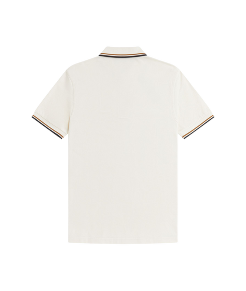The Twin Tipped Fred Perry Shirt - Ecru