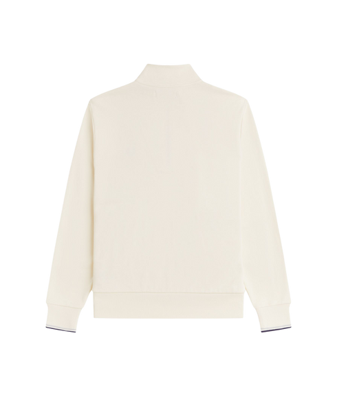 Half Zip Sweatshirt - Ecru