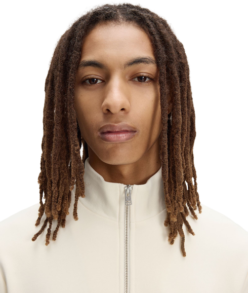 Half Zip Sweatshirt - Ecru