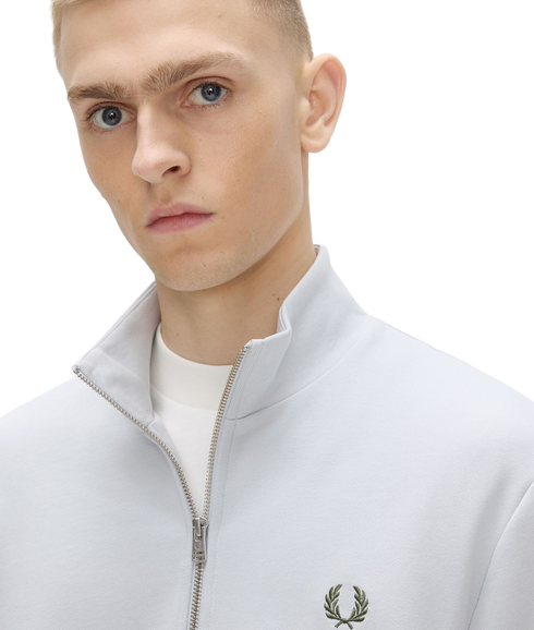 Half Zip Sweatshirt - Dusky Blue