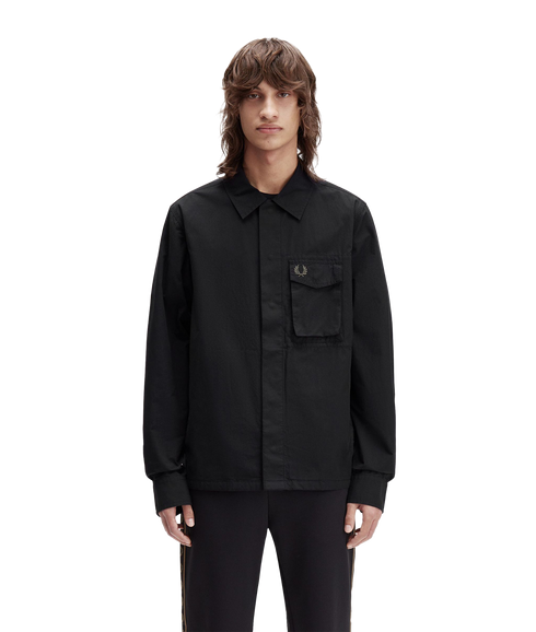 Poplin Overshirt - Black