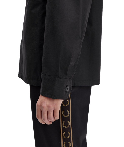 Poplin Overshirt - Black