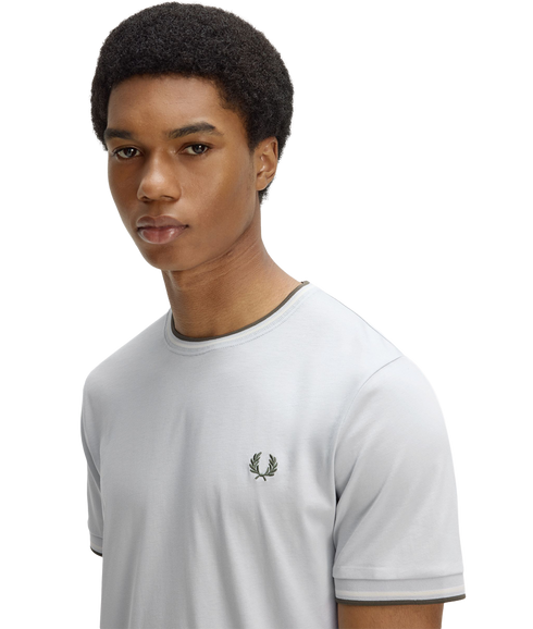 Twin Tipped T-shirt - Dusky Blue