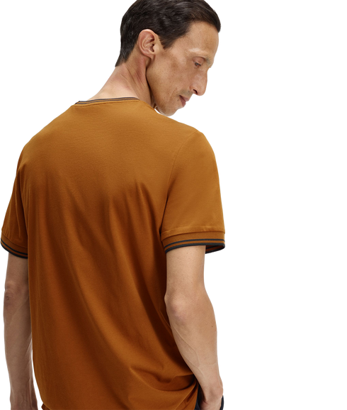 Twin Tipped T-shirt - Dark Caramel