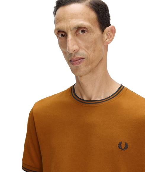Twin Tipped T-shirt - Dark Caramel