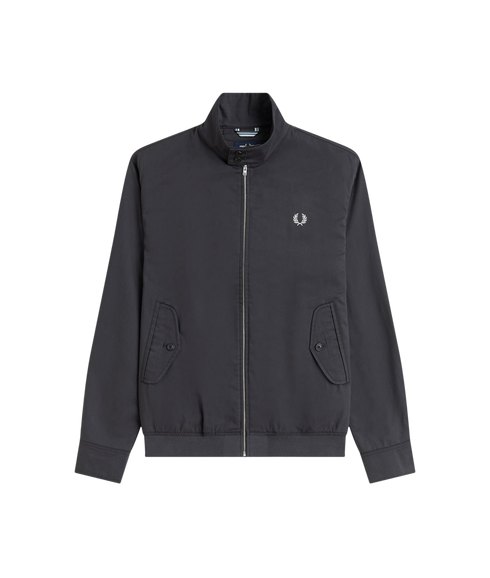Twill Harrington Jacket - Anchor Grey