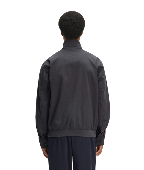 Twill Harrington Jacket - Anchor Grey