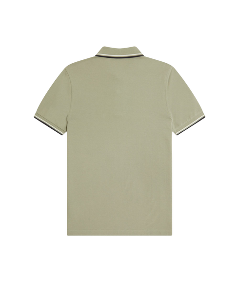 Twin Tipped Fred Perry Shirt - Green