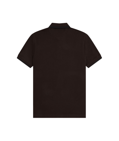 Twin Tipped Fred Perry Shirt - Brown