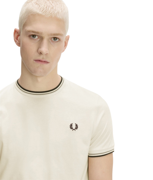 Twin Tipped T-Shirt - Ecru