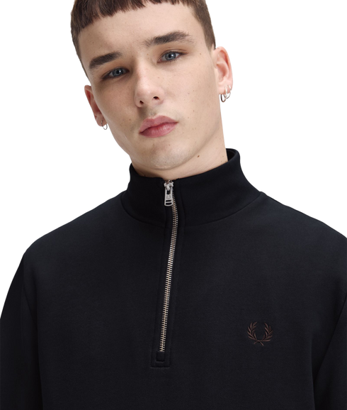 Half Zip Sweatshirt - Navy