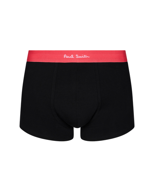 Trunk 3Pk White Band - Black