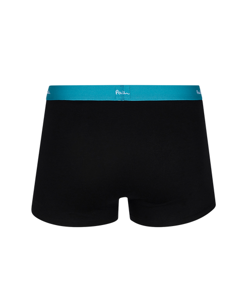 Trunk 3Pk White Band - Black