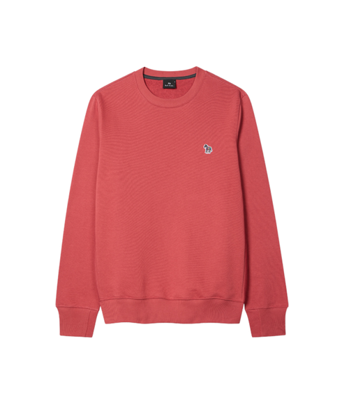 Reg Fit Sweatshirt Zebra - Pink