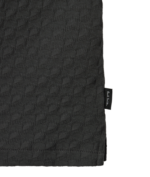 Reg Fit Zip Front Polo Shirt - Slate
