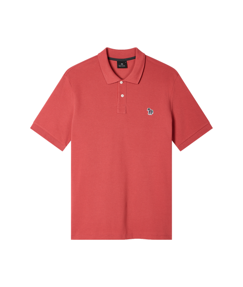 Reg Fit SS Polo Shirt Zebra - Pink