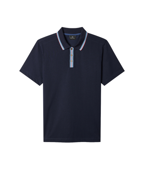 Reg Fit SS Polo Shirt - Blue