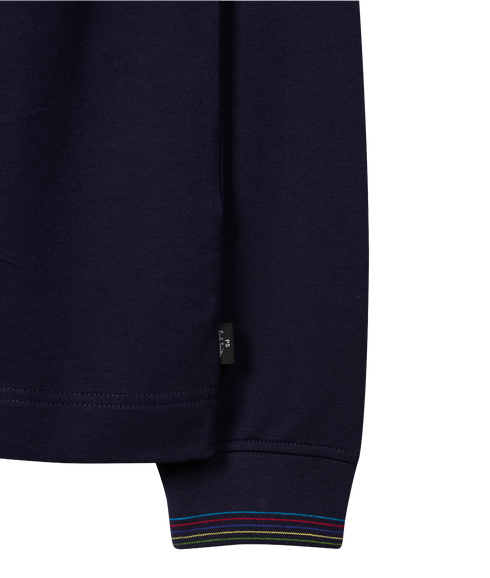 LS Reg Fit Polo Shirt - Dark Navy