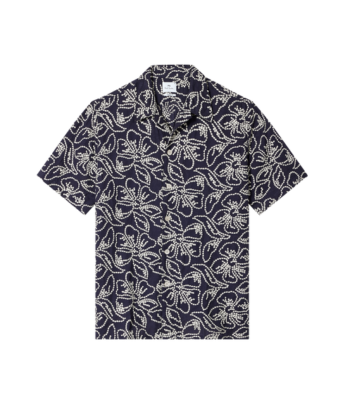 Casual Fit SS Shirt - Dark Navy