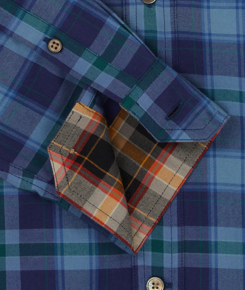 Casual Fit LS Shirt - Navy