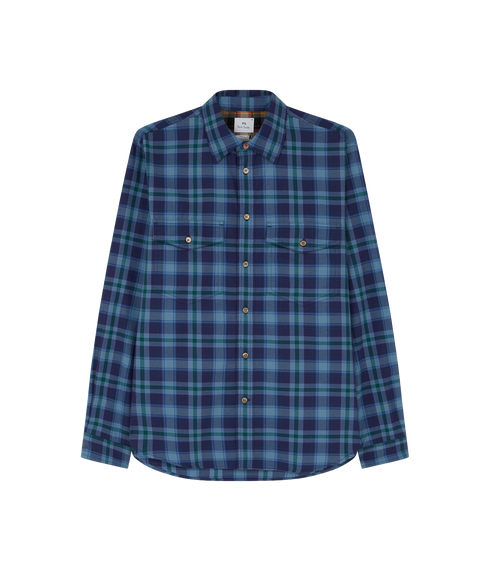 Casual Fit LS Shirt - Navy