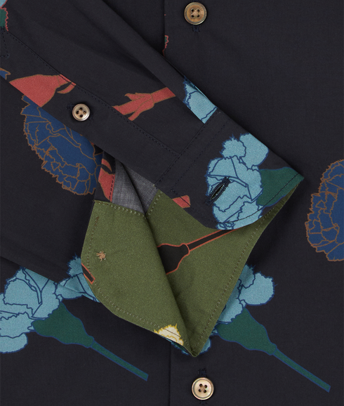 Regular LS Fit Shirt - Dark Navy