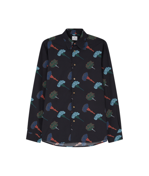 Regular LS Fit Shirt - Dark Navy