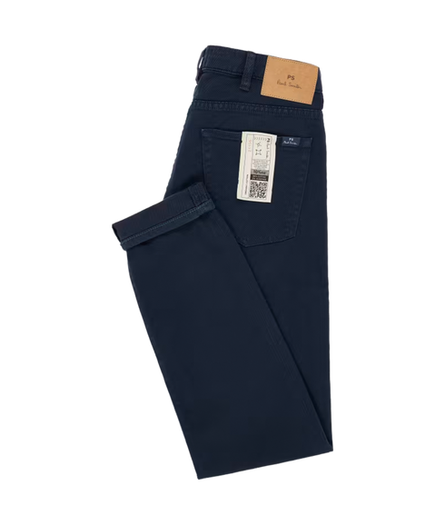 Tapered Fit Stretch Jean - Dark Navy
