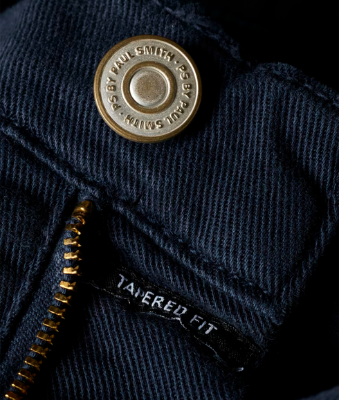Tapered Fit Stretch Jean - Dark Navy